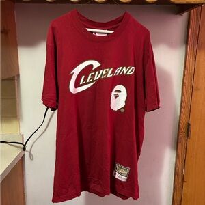 BAPE x Mitchell & Ness Cavs Tee